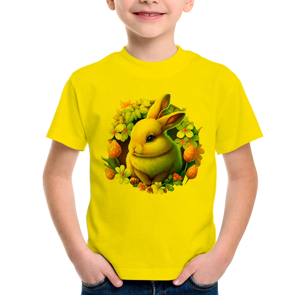 Camisa Temática Infantil Masculino Amarelo Pikachu - Compra Online