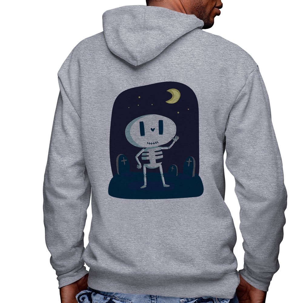 Moletom Aberto Zíper Capuz - Undertale - Sans