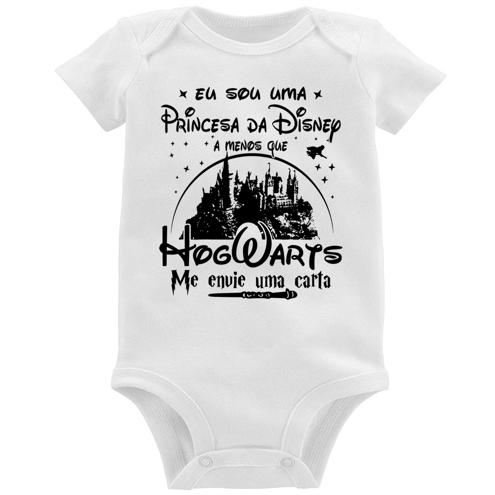 Body Bebe Eu Sou Uma Princesa Da Disney A Menos Que Hogwarts Me Envie Uma Carta