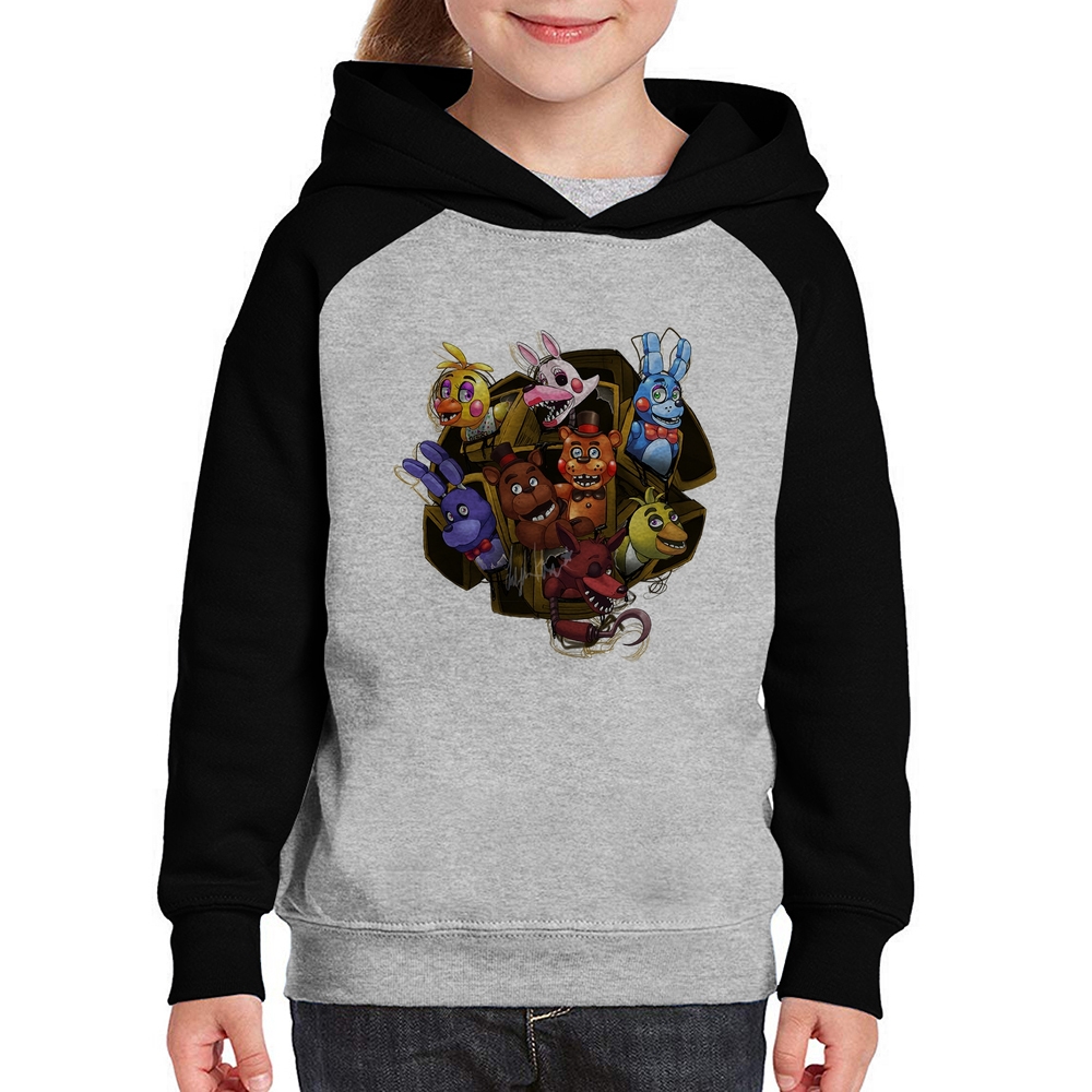 fnaf moletom com capuz bonnie