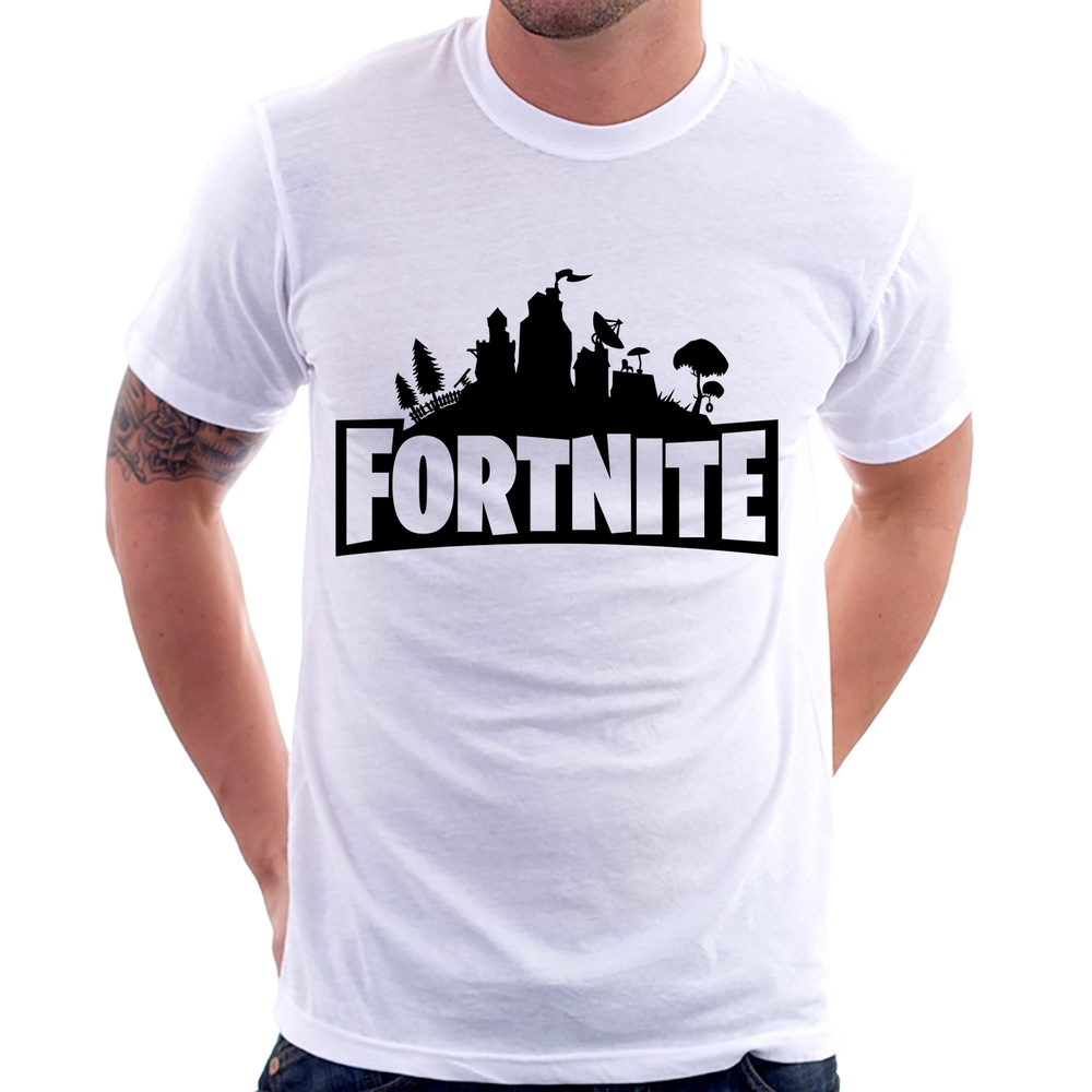 camiseta fortnite masculina