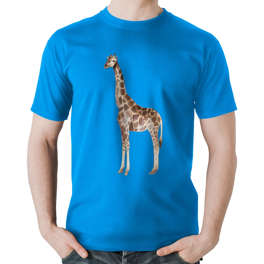 Muda Fraldas Girafa Cor Azul Tamanho 88x47