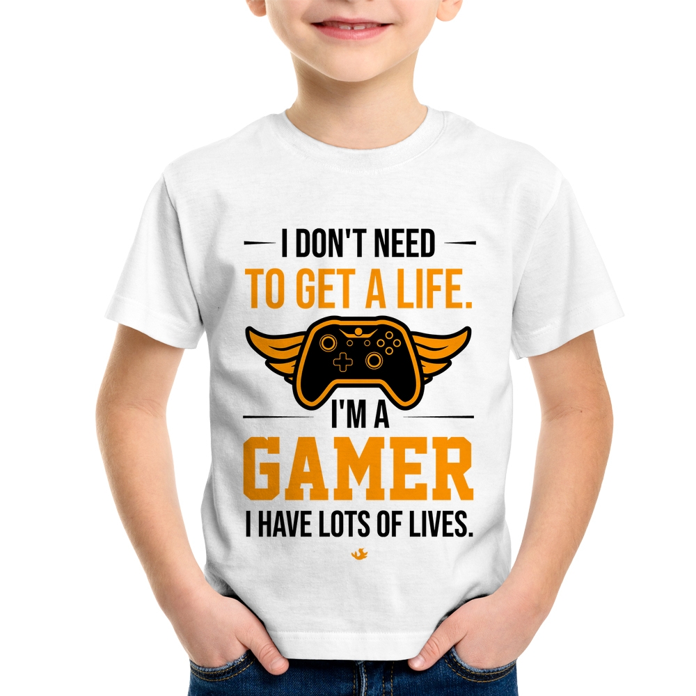 I don't need to get a life. I'm a gamer, I have lots of lives. by