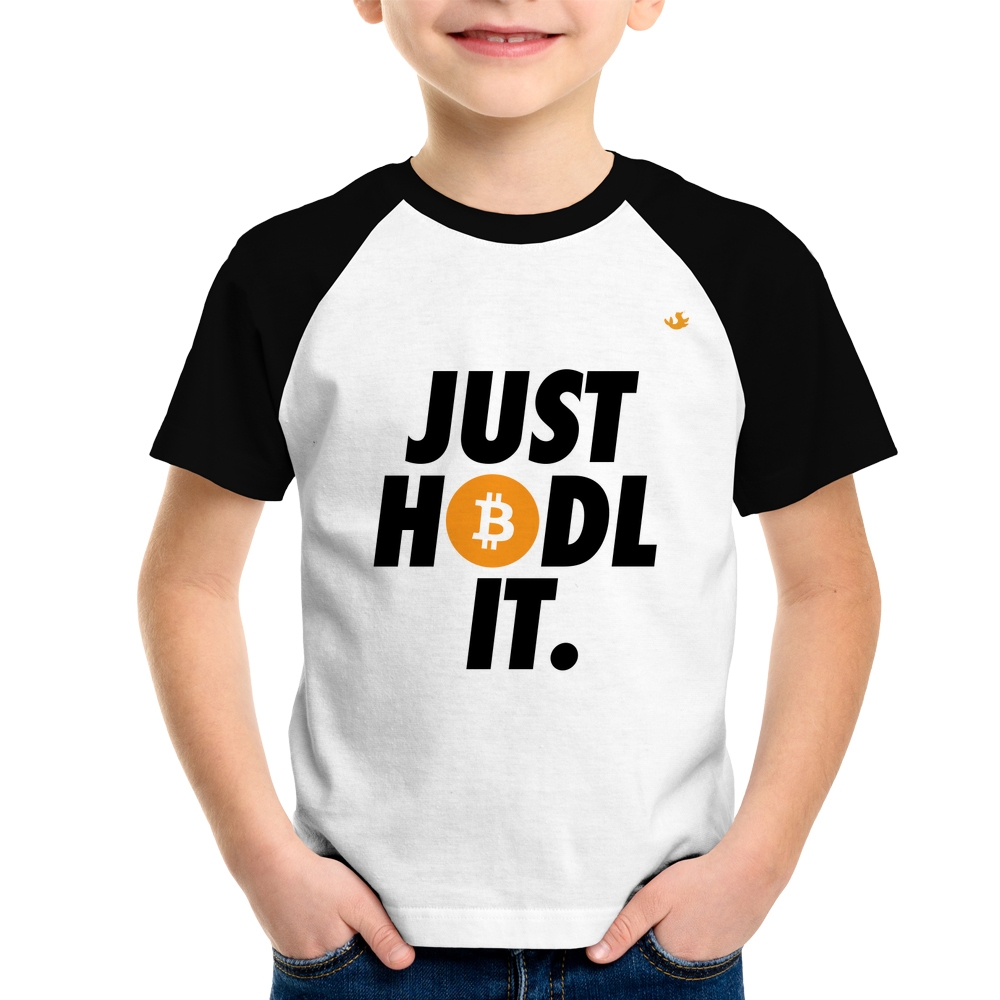 camiseta just hodl it