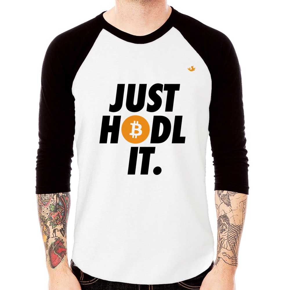 camiseta just hodl it