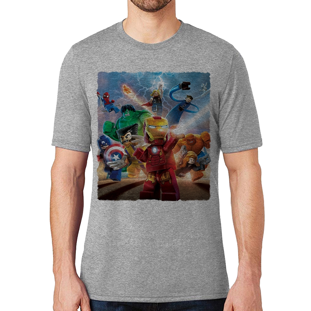 camiseta lego marvel