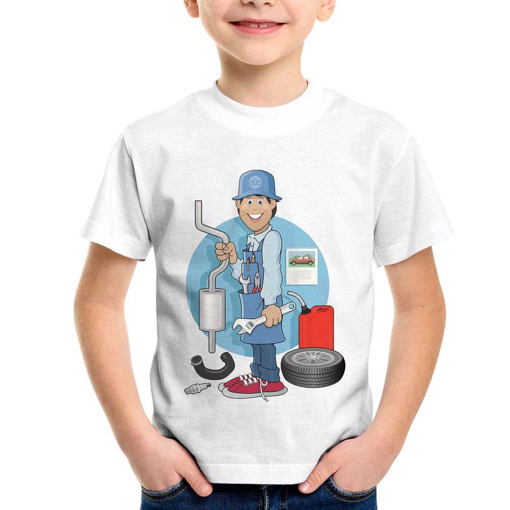camiseta para mecanico