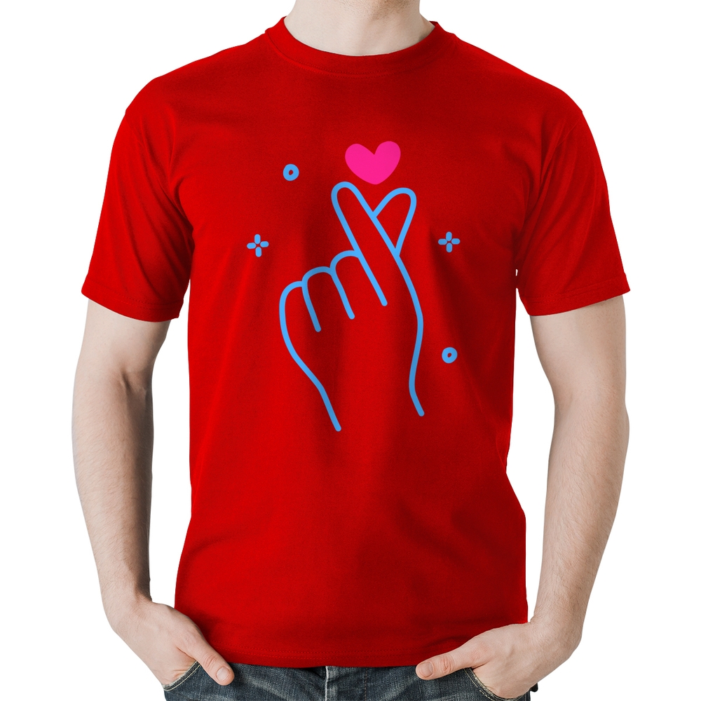 Camiseta Masculina do Símbolo do Meu Namorado, 100% Algodão, Coração  Vermelho, Moda, Personalidade, Quatro Estações, Harajuku - AliExpress