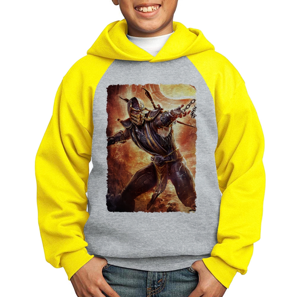 mk scorpion moletom com capuz