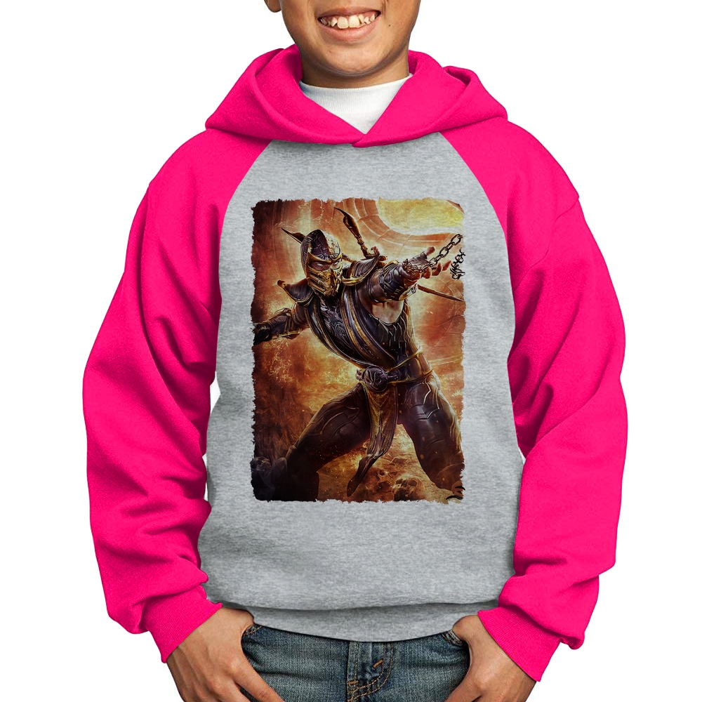 mk scorpion moletom com capuz