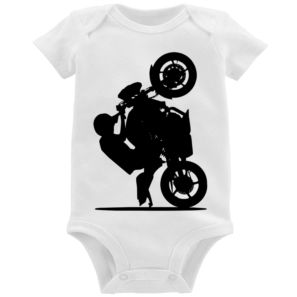 Body Bebê Moto Grau XJ6