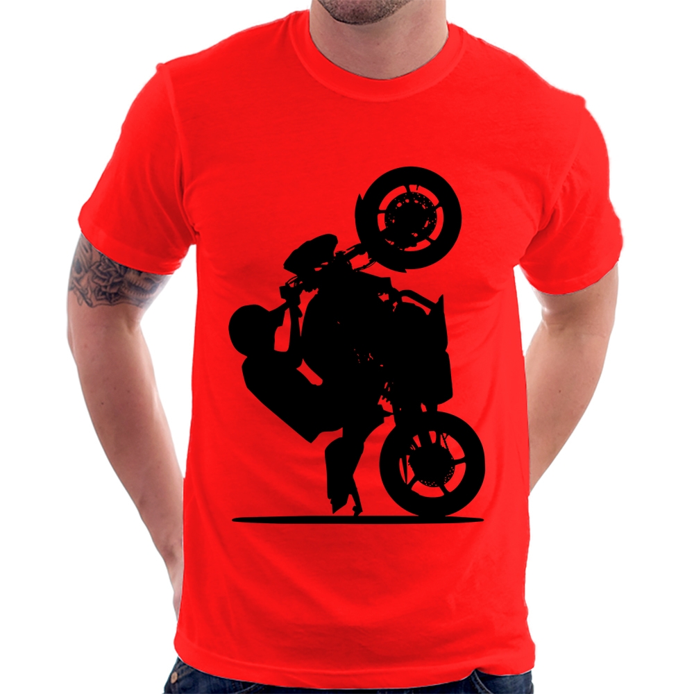 Camiseta Raglan Infantil Moto Grau XJ6