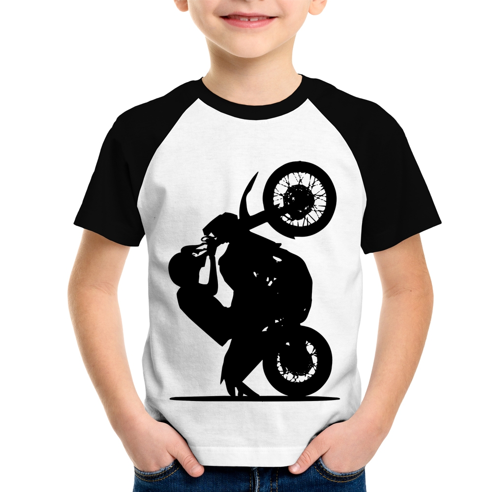 Camiseta Infantil Moto Grau XT 660