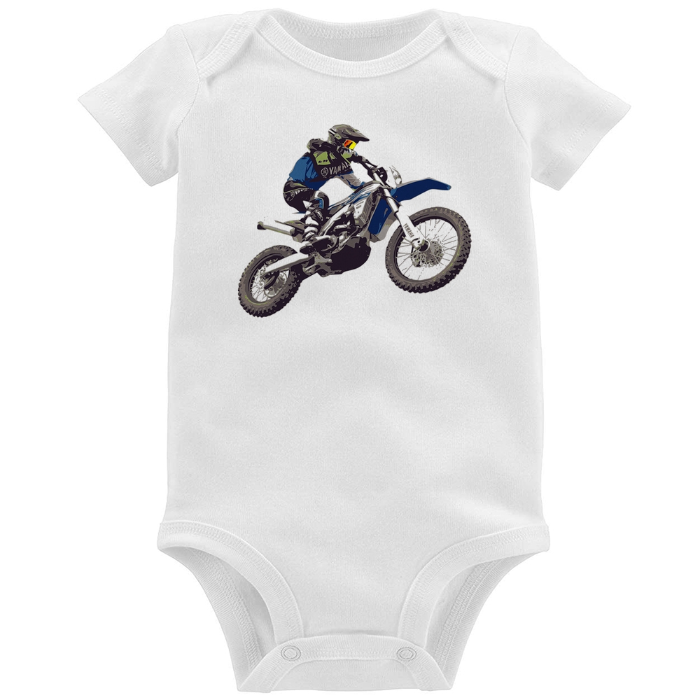 Body Bebê Motocross Manobra Freestyle