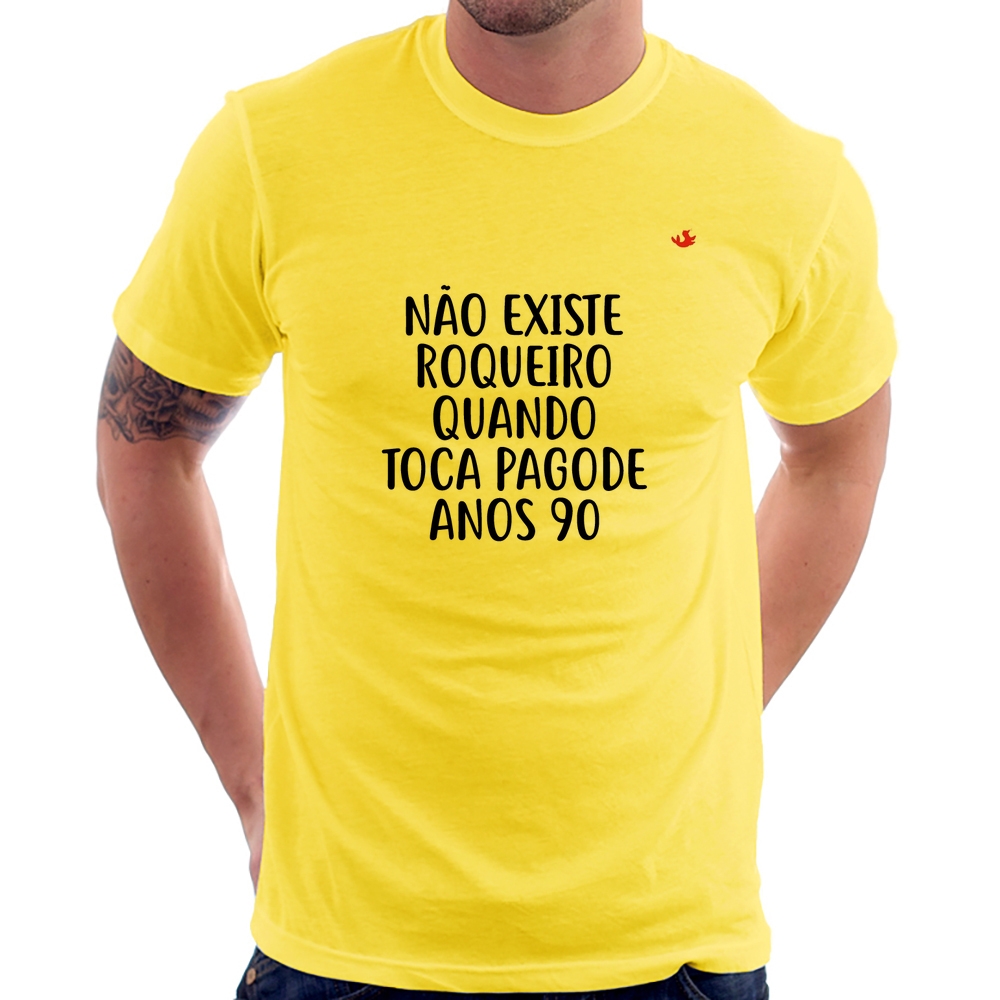 Camiseta Evolução do Roqueiro - Unissex