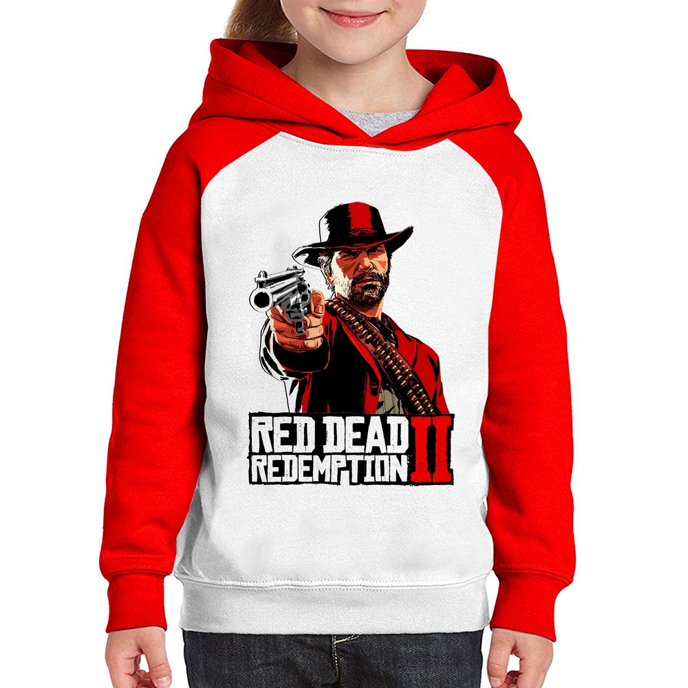 red dead redemption 2 moletom com capuzs