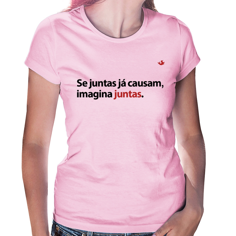 Baby Look Se juntas já causam, imagina juntas