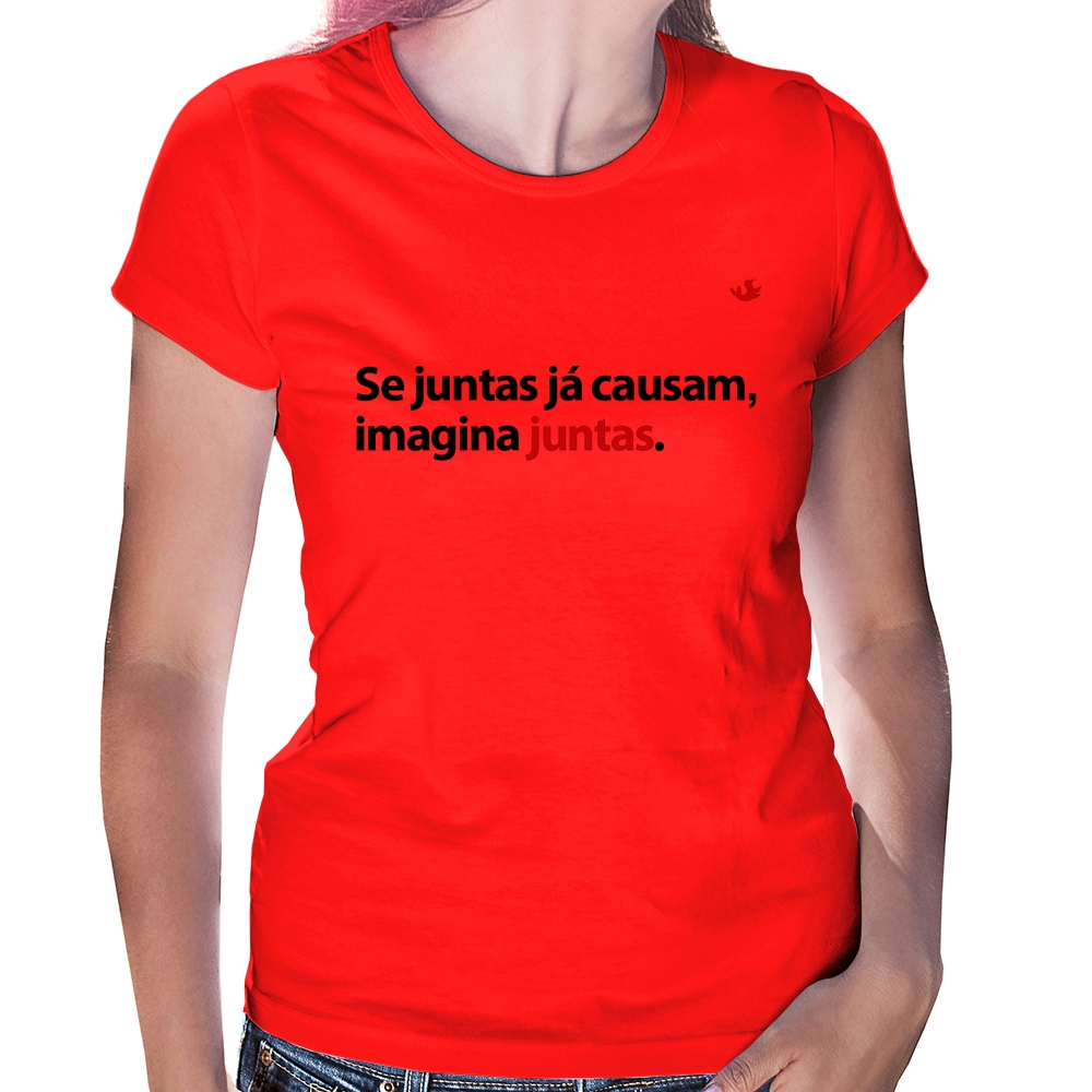 Baby Look Se juntas já causam, imagina juntas