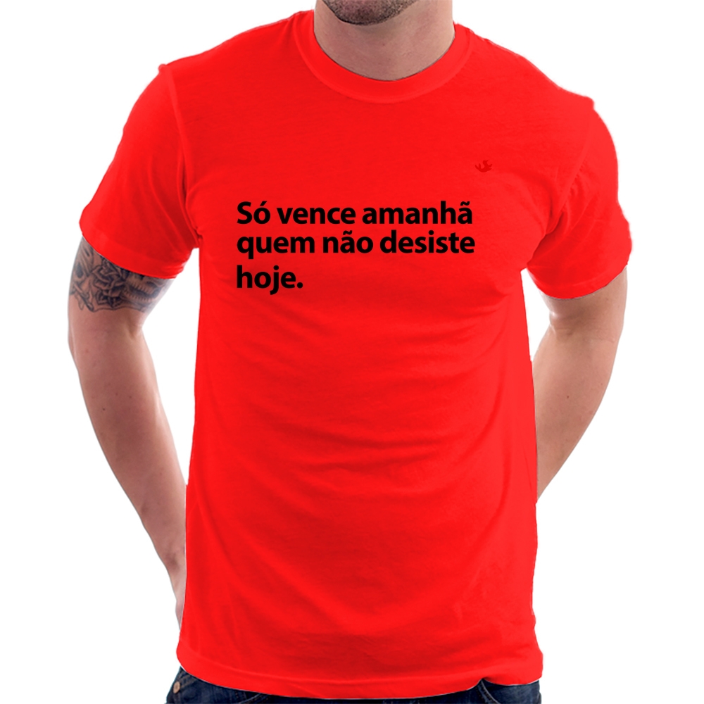 Camiseta: Eu Só Quero Vencer E Sempre Jogar Bem no Shoptime