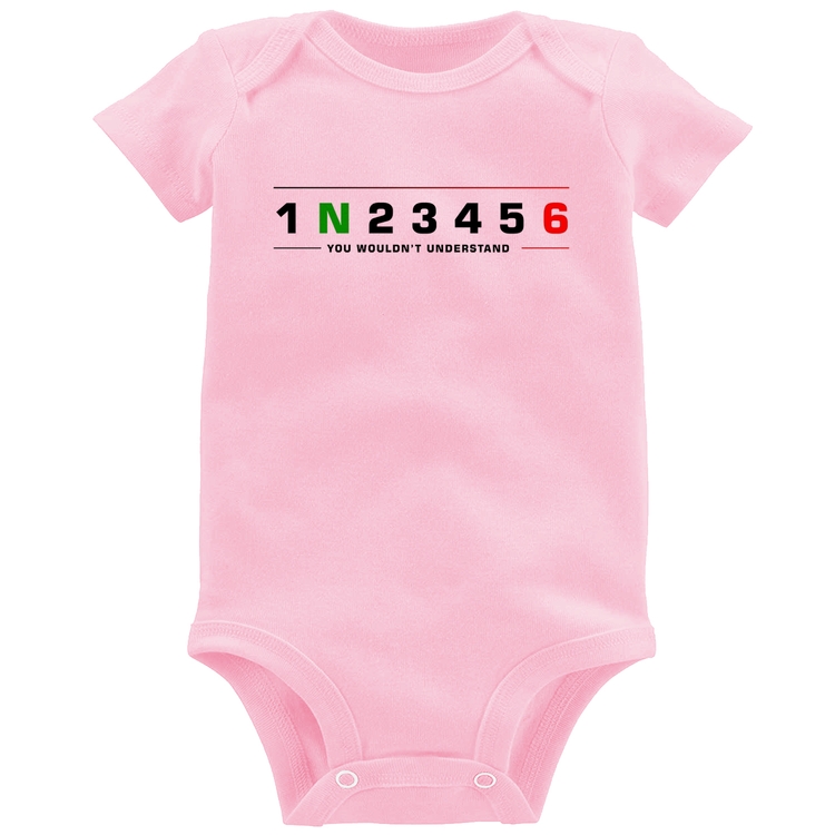 Body Bebê 1 N 2 3 4 5 6 You Wouldn't Understand - Rosa Bebê