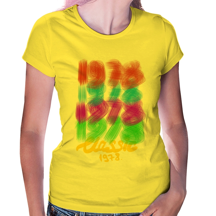 Baby Look 1978 Classics - Amarela