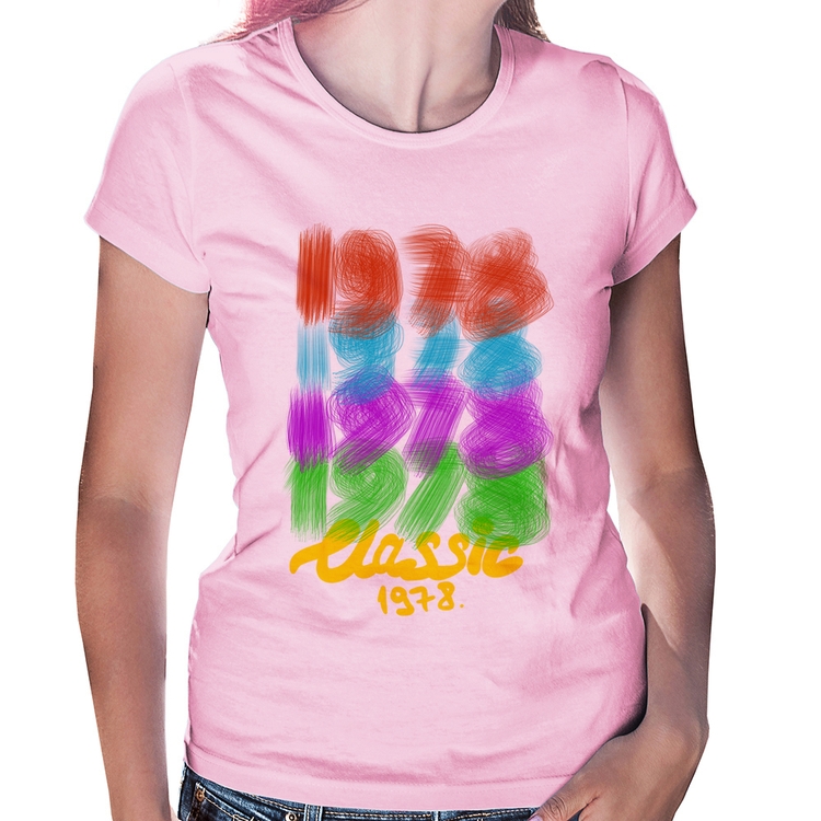 Baby Look 1978 Classics - Rosa Bebê