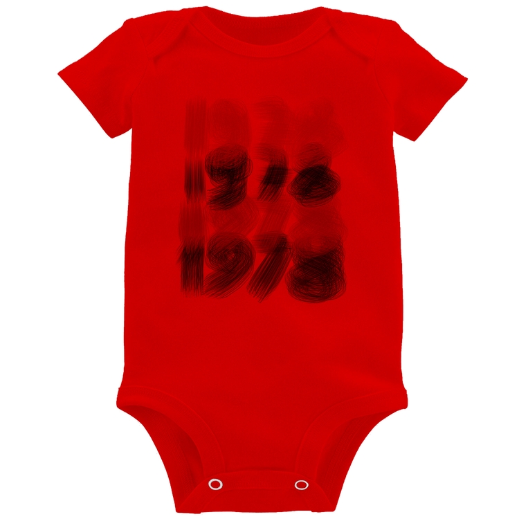 Body Bebê 1978 Classics - Vermelho