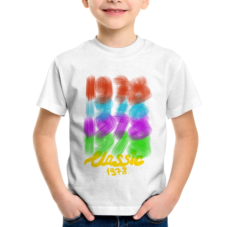 Camiseta Infantil 1978 Classics