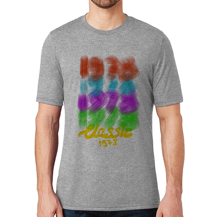 Camiseta 1978 Classics - Cinza
