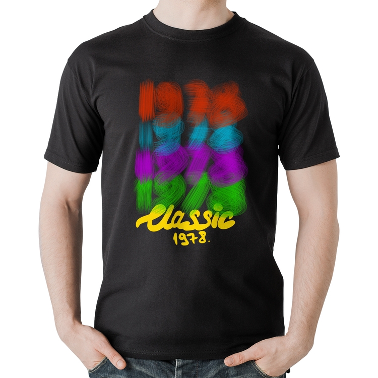 Camiseta Algodão 1978 Classics