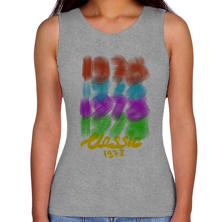 Regata Feminina 1978 Classics - Cinza