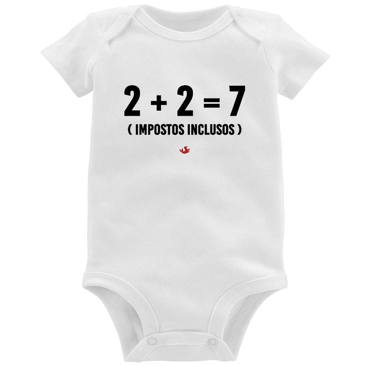 Body Bebê 2 + 2 = 7 (Impostos Inclusos)
