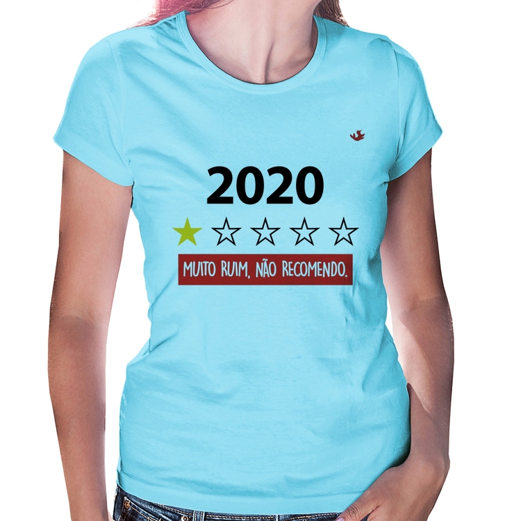 Baby Look 2020 - Muito ruim, não recomendo. - Azul Bebê
