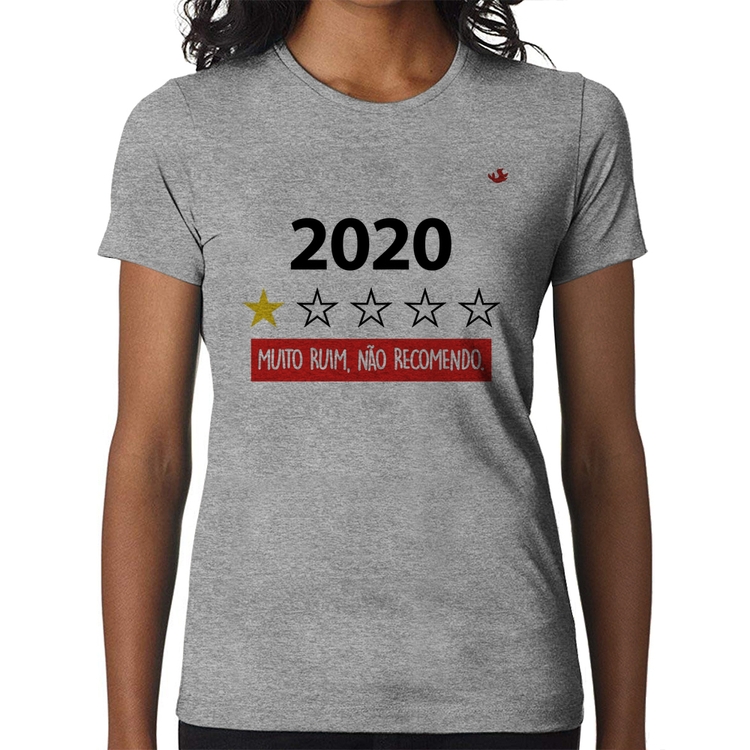 Baby Look 2020 - Muito ruim, não recomendo. - Cinza