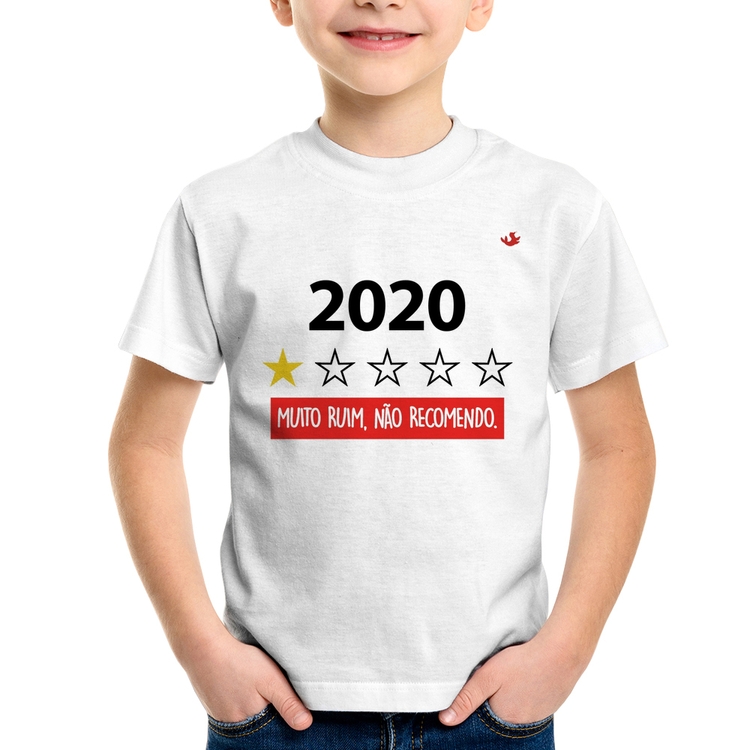 Camiseta Infantil 2020 - Muito ruim, não recomendo.