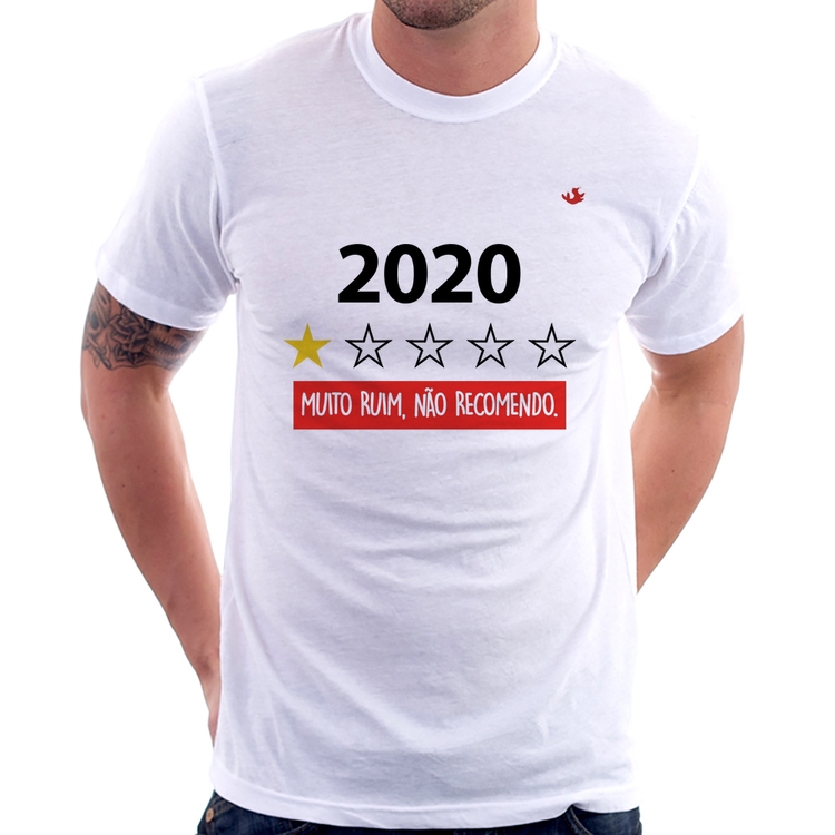 Camiseta 2020 - Muito ruim, não recomendo.