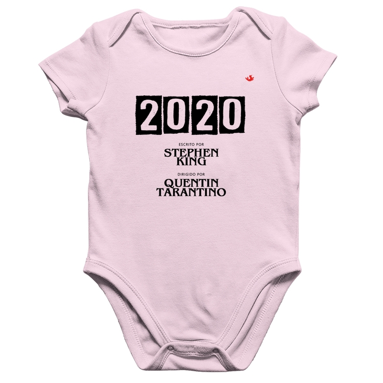 Body Bebê Algodão 2020 o Filme - Rosa Bebê