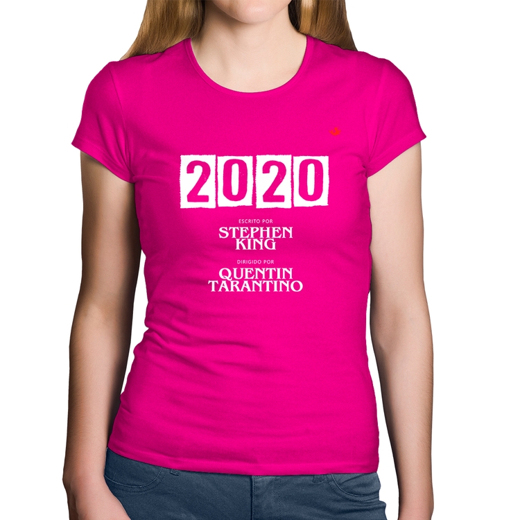 Baby Look Algodão 2020 o Filme - Rosa