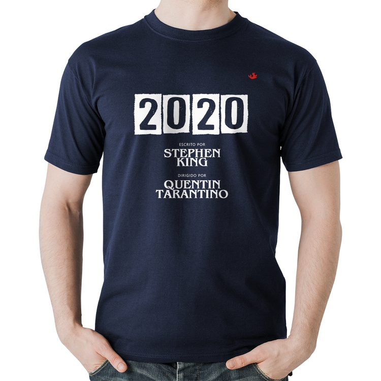 Camiseta Algodão 2020 o Filme - Marinho
