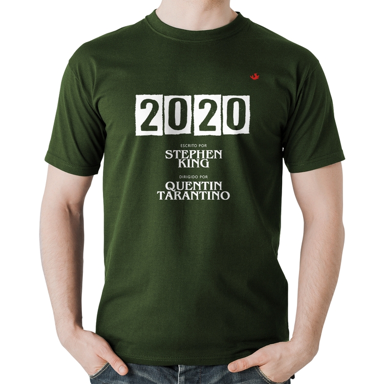Camiseta Algodão 2020 o Filme - Musgo