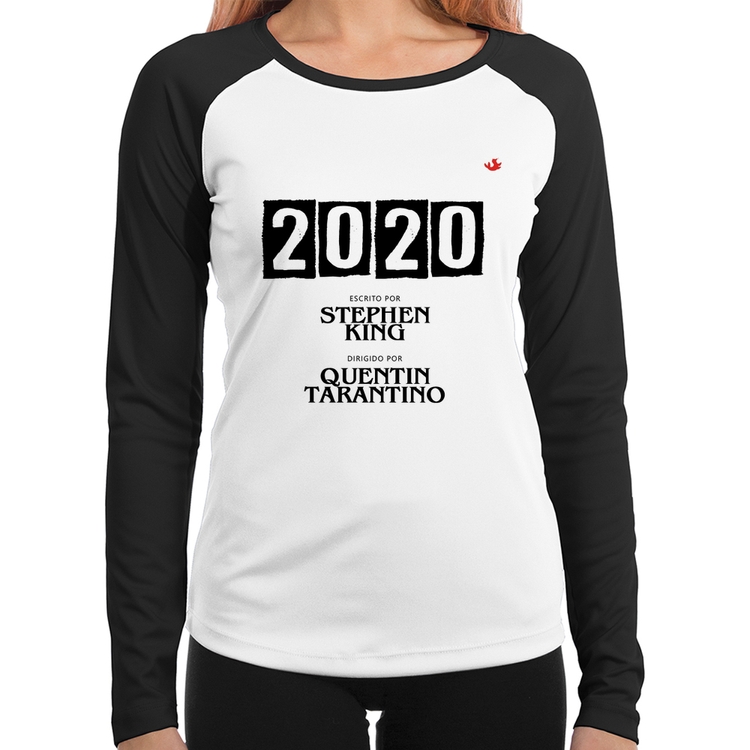 Baby Look Raglan 2020 o Filme Manga Longa