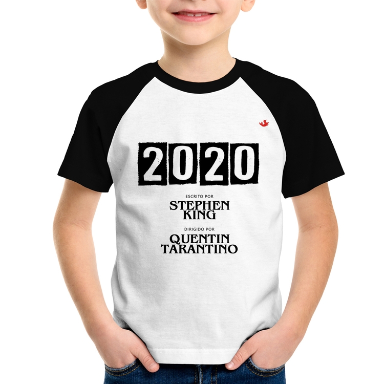 Camiseta Raglan Infantil 2020 o Filme