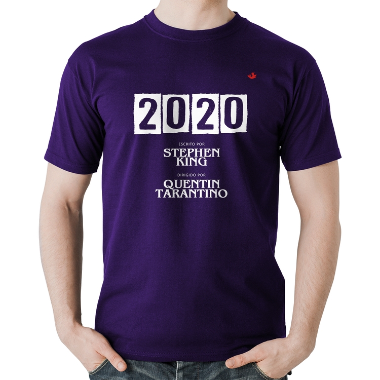 Camiseta Algodão 2020 o Filme - Roxa