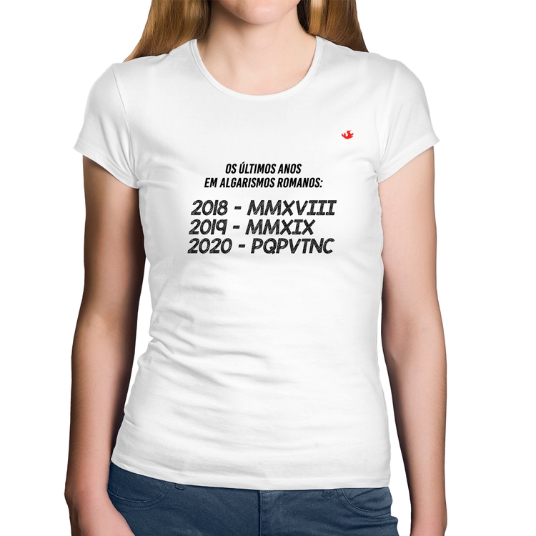 Baby Look Algodão 2020 PQPVTNC - Branca