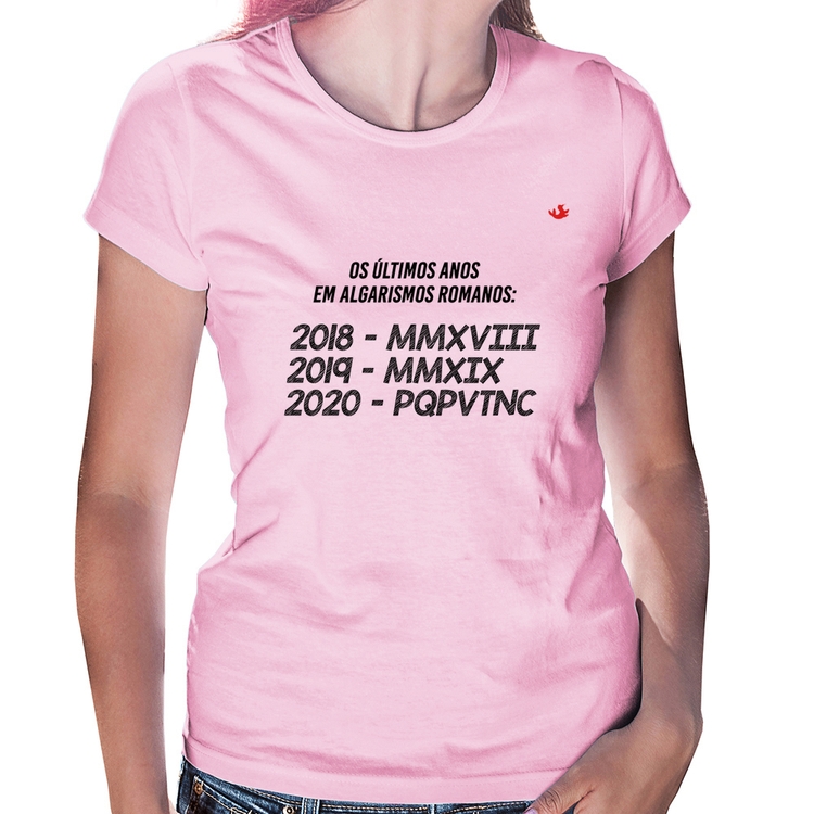 Baby Look 2020 PQPVTNC - Rosa Bebê