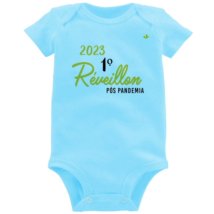Body Bebê 2023 1º Réveillon Pós Pandemia - Azul Bebê