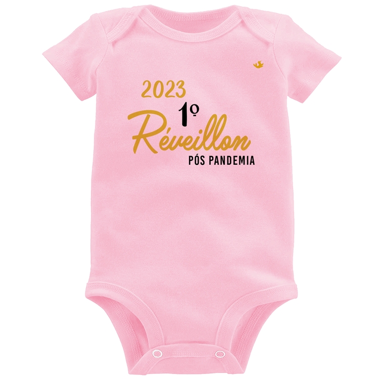 Body Bebê 2023 1º Réveillon Pós Pandemia - Rosa Bebê