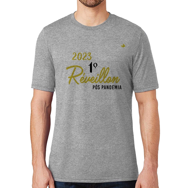 Camiseta 2023 1º Réveillon Pós Pandemia - Cinza