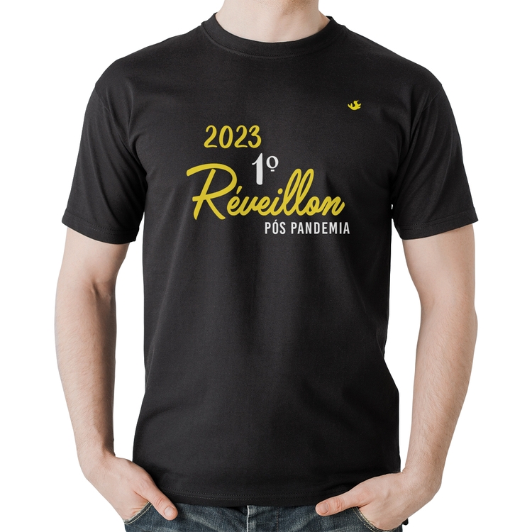 Camiseta Algodão 2023 1º Réveillon Pós Pandemia