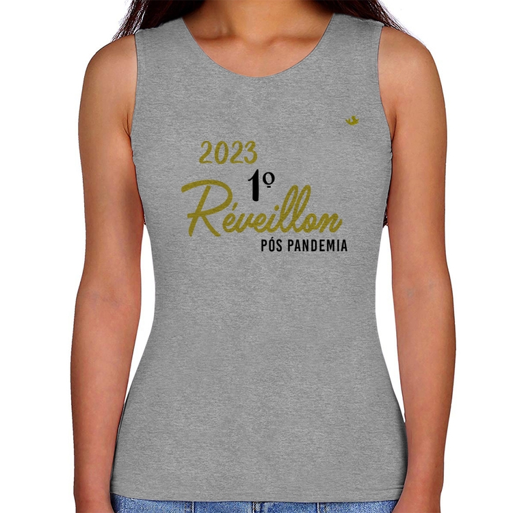 Regata Feminina 2023 1º Réveillon Pós Pandemia - Cinza